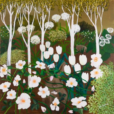 Jardín blanco, 2013 de Maggie Rowe